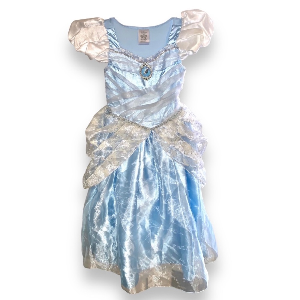Disney Princess Cinderella Halloween Costume Kids Dress Size 5/6